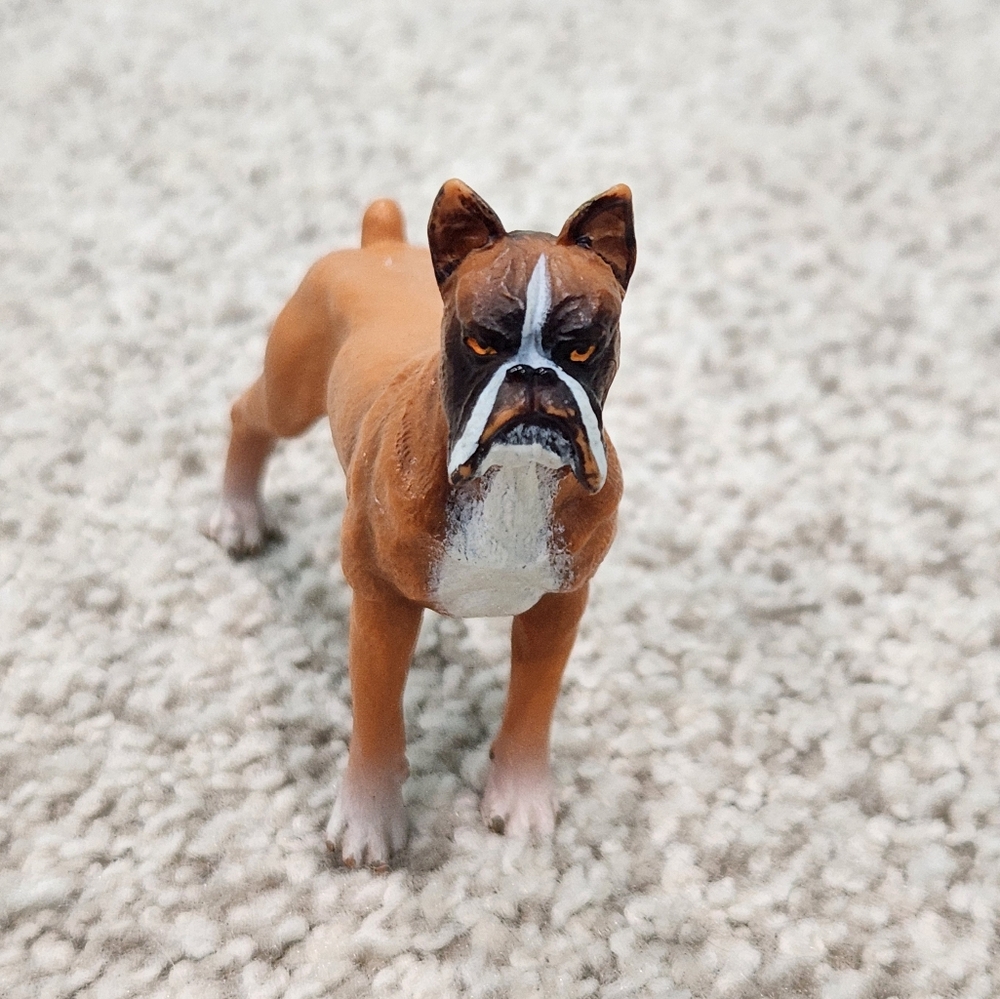 Papo Boxer Dog Figurine